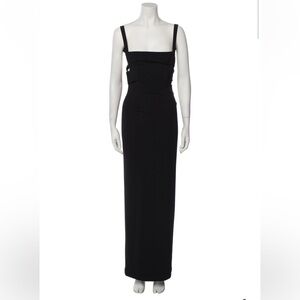 SOLACE London square neck gown